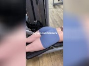 TikTok Live: Swedish 18yo's Gym Dick Ride! 11/16