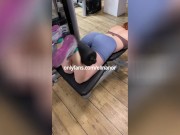 TikTok Live: Swedish 18yo's Gym Dick Ride! 6/16
