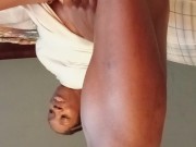 Ebony Thinks About Her Bf Best friend While Playing with Herself 15/16