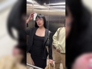 hot date sucks my cock in an elevator 7/16