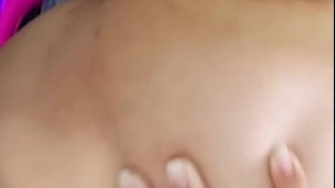 THE NEIGHBOR'S DAUGHTER SPREADS HER BUTTOCKS TO LET ME SEE HER BEAUTIFUL ASSHOLE