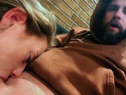 Gorgeous Blowjob Queen Rosa Josefin deepthroating my hard cock while testing angles 10/16