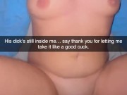 Homemade Video: BBW Teen Wrecked by 7 Inch BBC - Boyfriend Watches and Gets Humiliated 12/16