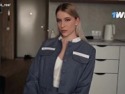 The Teacher Fucks A Young Student and Lets It Down On her Face! I Sold My Pussy For A Good Mark! 4/16