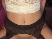 Latina Humping Chair & Cumming - Whispers in Spanish 1/16