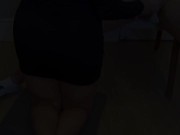 Trailer - Handjob on chair tease and denial with used condom as lube! 16/16