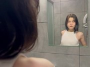 My body is wet and warm when I’m taking a shower before night 6/16