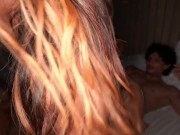 Step-siblings masturbate together and their stepmother discovers them, now what will happen? 15/16