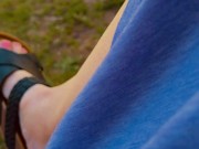 Pretty feet relaxing - toes, legs, pink piggies 12/16