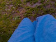 Pretty feet relaxing - toes, legs, pink piggies 9/16