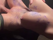 POV ASMR Sexy Tattooed Masked Vocal Moaning Man Erovenus Yuki Compilation Omen Bunny Loud Role Play 1/16