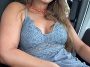 Dani Daniels Public Car Masturbation 8/16