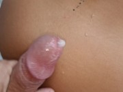 Showing off her Asshole to all City resulting huge load of cum on the Ass 13/16