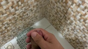 Uma gozada antes do banho