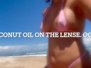 84 Asian milf wife gets microbikini beach creampie OnlyFans @ Appleliu76 10/16