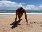 84 Asian milf wife gets microbikini beach creampie OnlyFans @ Appleliu76 15/16