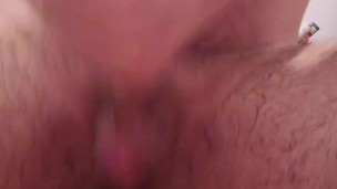 fucking my ass and cumming