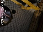 POV College Slut Sloppy Choking BBC Blowjob in the Gym Sauna Public Almost Caught!!! 11/16