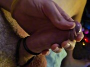 Flexing My Veiny Dick While It's Tied Up Tight! 15/16