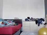 Sexy wife does yoga naked. Hot latina hairy pussy, big ass 1/16