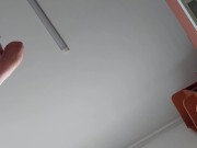 Amateur hairy brunette, big tits, sensual hairy woman in the kitchen. 15/16