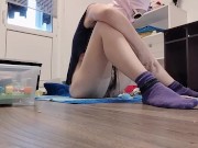 Sexy wife does housework naked. Hot hairy latin pussy, big tits, big ass. 14/16