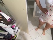 I catch my stepbrother looking through my underwear and from there we end up.... 2/16