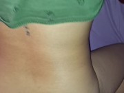 POV MI HERMANASTRA CACHONDA SE ACUESTA EN MI CAMA TERMINAMOS FOLLANDO 16/16