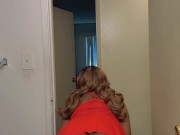 Tattooed Ebony Booty Shaking For You 3/16