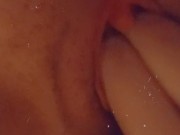 Wet pussy = tasty fingers 4/16