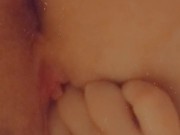 Wet pussy = tasty fingers 5/16