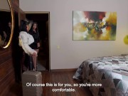 Best friends Mariana Martix and Daniela Andrea get horny and lick pussy on the living room 4/16