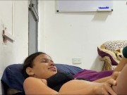 No script, just sex – I was dripping and took his load deep 💦🔥 3/16