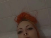 Bath play  time 7/16