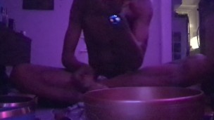 Naked sound bath