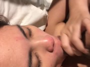hot asian babe wont stop sucking dick til he cums on my face part 1 3/16