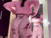 Mila Farting While Getting Ready In Front Of The Mirror! So Sexy! 13/16