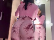 Mila Farting While Getting Ready In Front Of The Mirror! So Sexy! 9/16