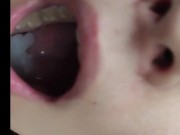 STRANGER FUCKS ME IN PUBLIC AND CUMS IN MY MOUNTH 16/16