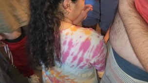 COWORKERS CUMDUMP LATINA WIFE AND HUBBY GETS SLOPPY 3RDS