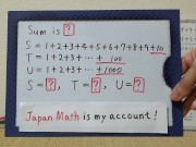 SUM S T U. [JapanMath](Titsjob) 2/16