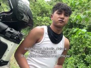 OUTDOOR JAKOL! Inabutan nanaman ako ng libog habang nag ddrive, kaya huminto ako muna at nagjakol 10/16