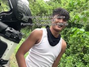 OUTDOOR JAKOL! Inabutan nanaman ako ng libog habang nag ddrive, kaya huminto ako muna at nagjakol 2/16