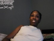 Cute Black Ebony Girl Gets Oiled Down and Freaky - She needs some discipline 12/16