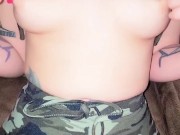 Playing with her titties and nipples 14/16