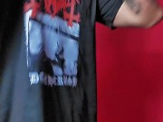 Hot inked guy with mullet takes bath after fucking blue haired gamer gf all day 😳 5/16