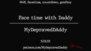 [M4M] Cum on camera for Daddy - Male Moaning Audio - Countdown.. for good boys only