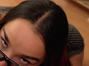 LATINA assitant gets her face filled with CUM before a meeting! 4/16