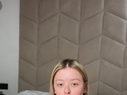 POV: naughty pussy wants you to pet it... right 🥰 😈 15/16