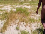 Ebony Babe Stranded On An Island 11/16